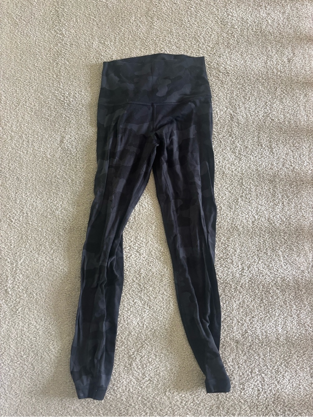 Lululemon Black Camo Leggings